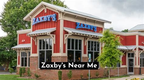 directions to zaxby's|the closest zaxby's to me.